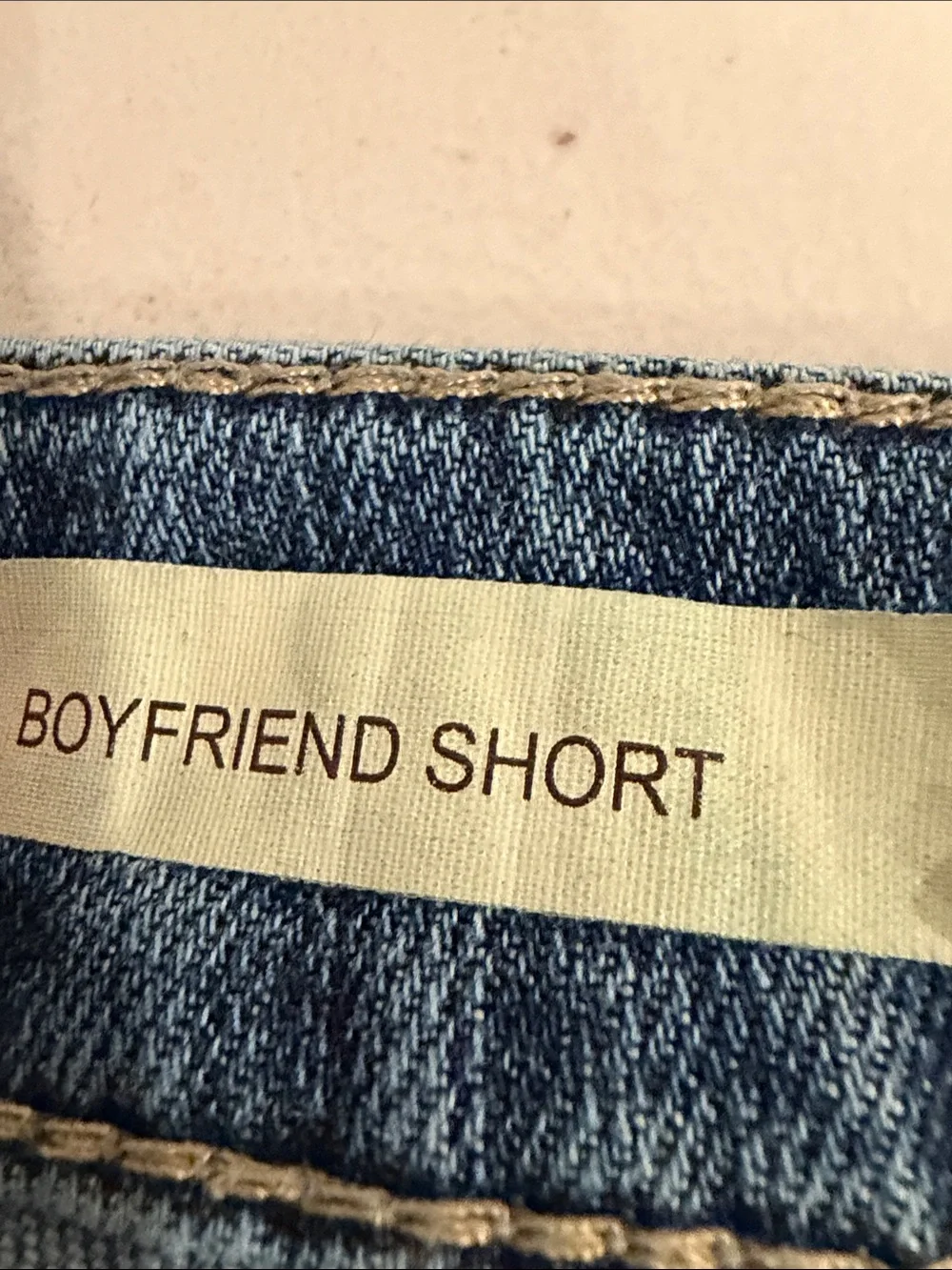 KUT from the Kloth Boyfriend Shorts Size 10 Medium Wash Rolled Cuff Denim